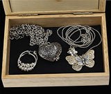 MarqArt Wood Art Sunset Box-Handmade USA -Unmatched Quality -Unique, No Two are the Same -Original Work of Wood Art. A Couples Gift, Ring, Trinket or MarqArt