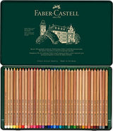 Faber-Castel Pitt Pastell Coloured Pencils in Metal Case, 36 Count (Pack of 1), Assorted Faber-Castell