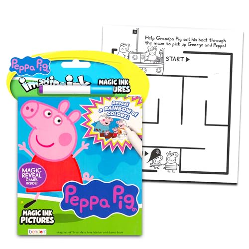72 Mess Free Coloring Pages with Mini No Mess Markers - Imagine Ink Co ...
