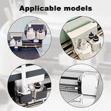 50PCS Replacement Blades Compatible with Cricut Explore Air 2/Air 3/Maker/Maker 3/Expression, 10PCS Fine Point Blades, 10PCS Deep Point Blade and Aleybloodes