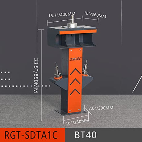 LYREIGN CNC Tool Holder Professional CNC Tool disassembly Workbench,CNC Tool Rack, Remove The CNC Tool Holder Tool Rack CAT40 LYREIGN