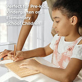 Asweets Montessori Wooden Alphabet Tracing Board,Wood Letter Practicing Board,Double-Sided Boards for Toddlers and Preschool Gifts for Kids Asweets