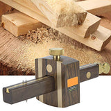 Mortise Gauge Woodworking Marking Gauge 8 inch Sliding Mark Scraper Marker Measuring Tool Adjustable Head Meter Carpentry Carpenter Accessories FTVOGUE
