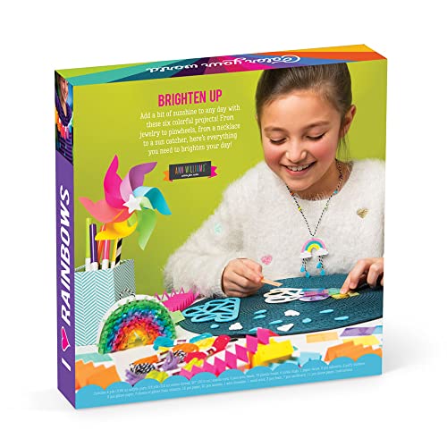 Craft-tastic – I Love Rainbows Craft Kit – Make 6 Colorful Arts & Crafts Projects Craft-tastic