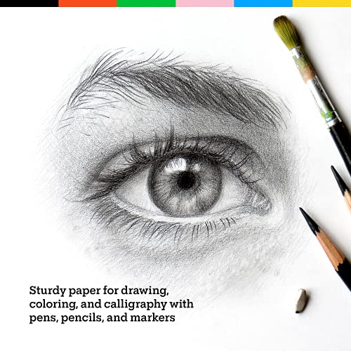 Art-N-Fly Sketchpad for Travel and Portable Sketch Work - Two Pack Spiral Bound 200 Sheets Total - Pad 70lb/100g for Drawing (5.5x8.5") Art-n-Fly