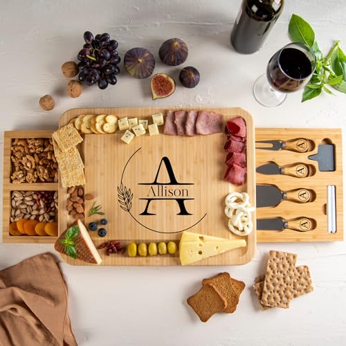 Personalized Charcuterie Board, Custom Cheese Board, Wedding Anniversary Gifts for Women, Wedding Gifts, Christmas Gifts, Anniversary Gifts, Or Craft Corner House