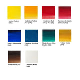 Winsor & Newton Artisan Water Mixable Oil Color Paint Set, 1.25-oz (37ml) Tubes, Set of 10 Winsor & Newton