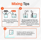 WiseBond Clear Table Top Epoxy Resin 2 Gallon Kit for Countertop, Bar Top - Durable Easy to Use, 1:1 Ratio, Food Safe Crystal Clear Casting for DIY WiseBond