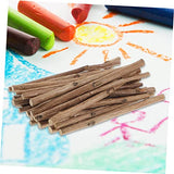 PACKOVE 100pcs Popsicle Sticks Log Sticks Wood Crafts Photo Props Natural Twigs Sticks Driftwood DIY Crafts Crafting Sticks Wood Twigs Embellishments PACKOVE