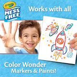 Crayola Color Wonder Mess Free Coloring, Blank Coloring Pages, 50 Count, Printable Page Refill Set Crayola