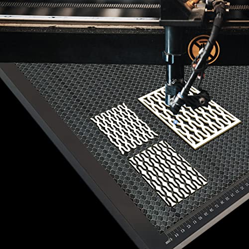 Doppy Laser Bed, Honeycomb Laser Bed 19.68"x 19.68"x 0.87" Honeycomb Working Table for CO2 or Diode Laser Engraver Cutting Machine, Honeycomb Working - WoodArtSupply