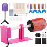 VEVOR Cup Turner for Crafts Tumbler, Tumbler Turner DIY Glitter Epoxy Resin Tumblers, Epoxy Pen Turner Attachment with Silent UL Motor Two-Way VEVOR