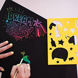 Art 101 USA Crafts 3 Pack Scratch Art Kit with 33 Pieces, Multi Art 101 USA