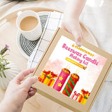 Beeswax Candle Making Kit for Kids -12 Pcs Vibrant Colors Beeswax Sheets Handmade Crafts Gift Beeswax Sheets for Candle Making Kit, DIY Candle Making Clarissaway