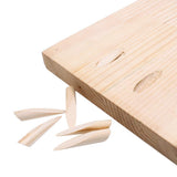 AUTOTOOLHOME 100 Pack Solid Wood Pocket Hole Plugs Pine for Pocket Hole Jig Woodworking Tool with a Storage Case(100) AUTOTOOLHOME