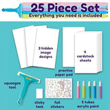 Creativity for Kids Squeegeez Magic Reveal Craft Kit: Mermaid - Dot Painting Art Kits for Kids, Cool Mermaid Gifts for Girls and Boys Ages 7-12+ Creativity for Kids