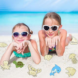 DIY Wooden Magnets, 42 Wooden Art Craft for Kids, Art and Craft Supplies Party Birthday Gift Favors for Boys Girls, Birthday Wood Unfinished Wood homimor