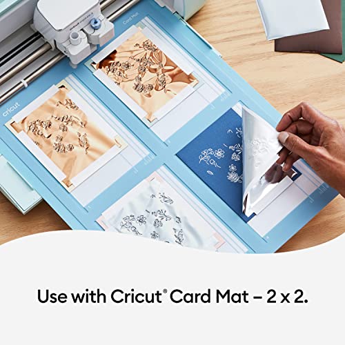 Cricut Foil Transfer Insert Cards R40, Easy Release Foil to Craft Cricut Cards, Create Birthday Cards, Thank You Cards, Compatible with Cricut - WoodArtSupply