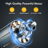 Table Saw for Jobsite, 98% Vacuuming Rate Table Saw 8.5 inch，Cutting Speed up to 5000RPM，2000W,15A Tablesaw with Low Noise for DIY Woodworking and Towallmark