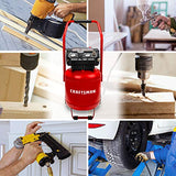 Craftsman Air Compressor, 10 Gallon Peak 1.8 Horsepower Oil-free Compressor, Max 150 PSI, Vertical Compressor Air Tools, Model: CMXECXA0331042 Craftsman