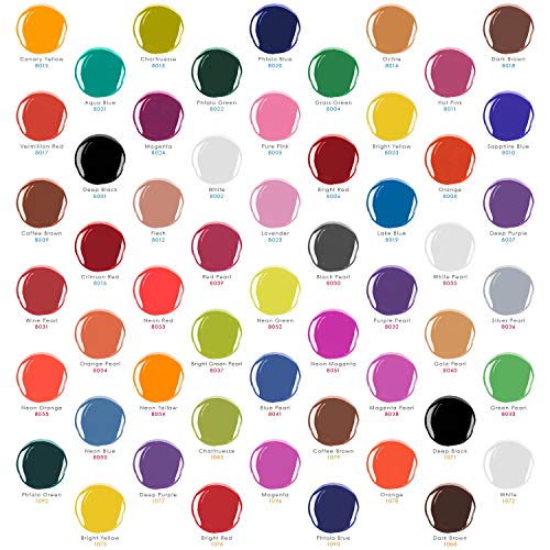 U.S. Art Supply 8-Ounce Special Effects Neon Orange Airbrush Paint U.S. Art Supply