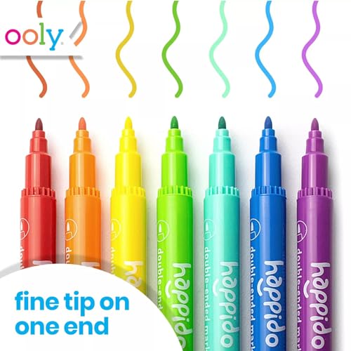 Happido Double-Ended Markers 24 Colors - Yahoo Shopping