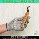 BeaverCraft Wood Carving Hook Knife SK1L for Carving Spoons Kuksa Bowls and Cups Spoon Carving Tools Basic Crooked Knife for Professional Spoon BeaverCraft