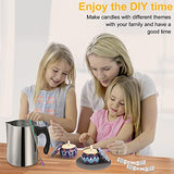 BBAXI Candle Making Pouring Pot, DIY Candle Making Kit Including 32oz/900ml Candle Making Pitcher, 2Pcs Candle Wicks Holder, 1Pc Trivet Mat and 1Pc BBAXI
