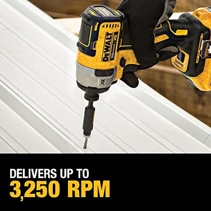 DEWALT 20V MAX* XR Cordless 1/2 in. Drill/Driver and 1/4 in. Impact Driver Kit with (2) 2Ah Batteries & Charger (DCK248D2) - WoodArtSupply