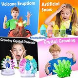 UNGLINGA 60+ Science Experiments Kits for Kids Age 4-6-8-12 Boys Girls Toys Gifts, Science Lab STEM Activities Educational Project with Chemistry UNGLINGA