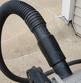 B3D Miter Saw Vacuum Adapter Dust Collection Chop Saw Construction Shop Vac Attachment, Black B3D