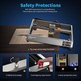 Official Creality Falcon 2 Laser Engraver, 40W Output Laser Engraver Machine, DIY Laser Cutter and Engraver Machine with Air Assist, 25000mm/min Creality