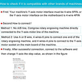 Comgrow Laser Rotary Roller, Laser Engraver Aluminum Y-axis Rotary Roller Engraving Module for Engraving Cylindrical Objects Cans, with 8mm-86mm Comgrow