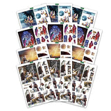Katy Sue Nativity-Themed Paper Tole 3D Die Cut Decoupage Selection Pack. Contains 12 Die-Cut Sheets in Letter Size (4 Designs, 3 Copies of Each Katy Sue