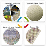 ZFFLYH Deer Latch Hook Kit, DIY Large Latch Hook Kit for Adults 3D Printed Canvas Pattern Crochet Handcraft Embroidery Tapestry Hobby & Crafts ZFFLYH