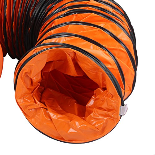 OrangeA Utility Blower Fan, 12 Inches, 520W 2295 CFM High Velocity Ventilator w/ 16 ft/5 m Duct Hose, Portable Ventilation Fan, Fume Extractor for Vevor