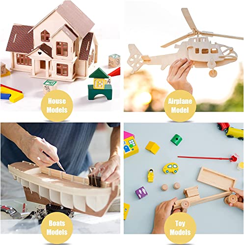 12 Pack Basswood Sheets for Crafts-16 x 16 x 1/8 Inch- 3mm Thick Plywood Sheets with Smooth Surfaces-Unfinished Squares Wood Boards for Laser AWIZOM