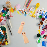 ULTNICE 20PCS Wooden Peg Doll Unfinished Wooden People Bodies Angel Dolls for DIY Craft ULTNICE