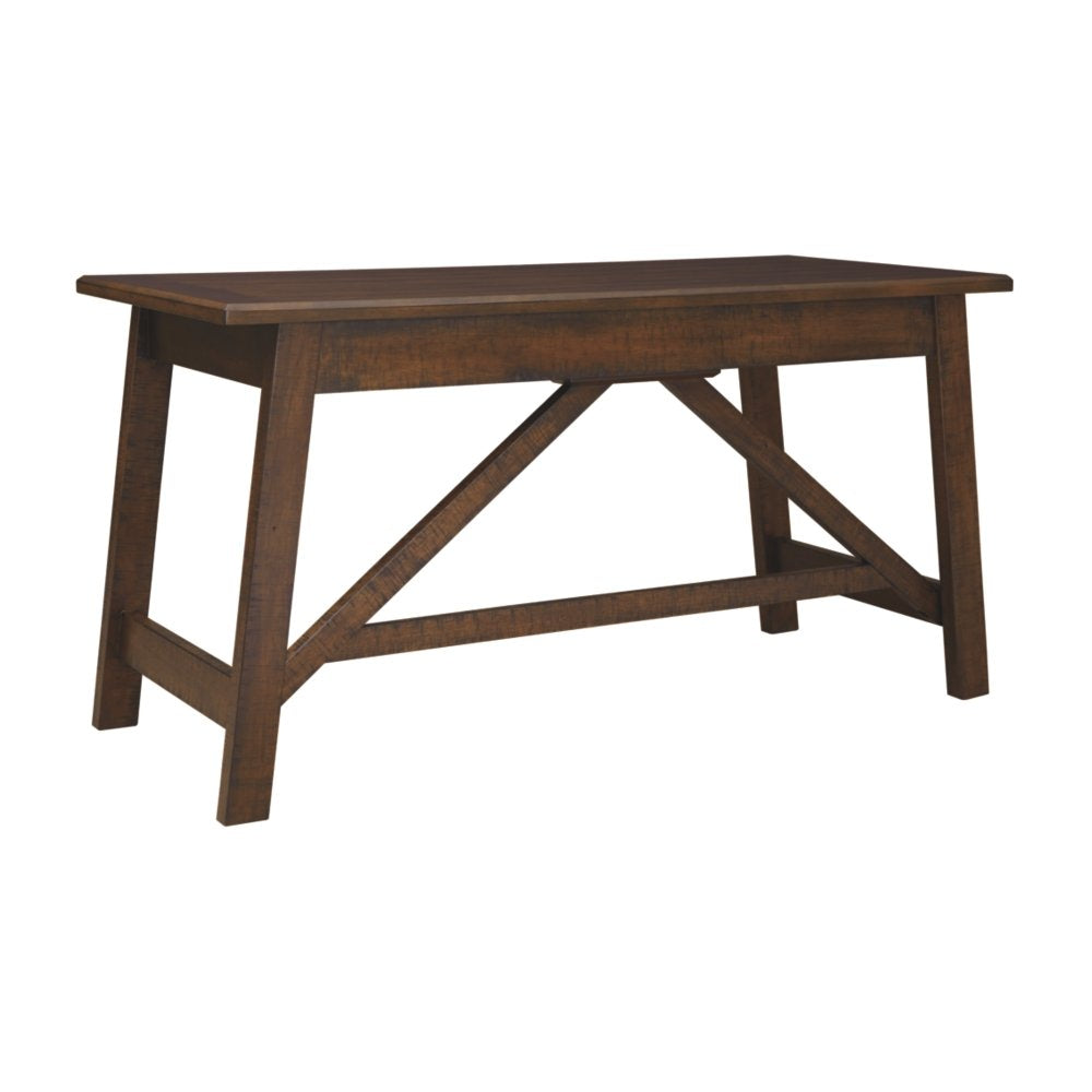 Signature Design by Ashley Baldridge Rustic Home Office Desk, Distressed Brown Signature Design by Ashley