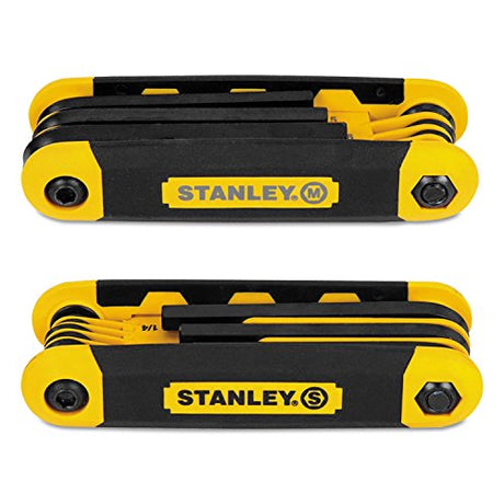Stanley STHT71839 Folding Metric and Sae Hex Keys, 2-Pack Stanley
