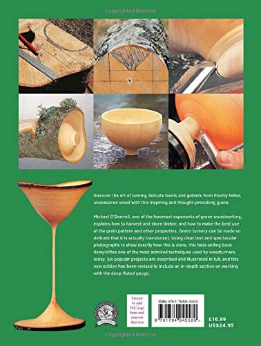 Turning Green Wood: An inspiring introduction to the art of turning bowls from freshly felled, unseasoned wood. - WoodArtSupply