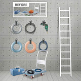 Extension Cord Organizer(8 Pack), Extension Cord Holder for Garage Organization and Storage, Heavy Duty Storage Straps for Cables, Hoses and Ropes, ZTSXLLIM