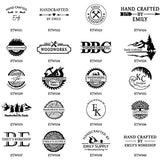 Customisable Wood Branding Iron with Handle for Woodworkers - Perfect for Crafting and Personalisation (4" x 4") Arokimi