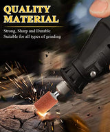 Sanding Bits for Dremel Rotary Tool, Grinding Stone Sanding Drill Bits with 1/8" Shank, Aluminium Oxide Tough Enough to Metal Rust FOTYBEI