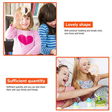 Tofficu 8pcs DIY Wooden Handle Mirror Unfinished Blank Wood Hand Mirror Handheld Mirror Toys Flower Shape Vanity Makeup Mirror Travel Pocket Makeup Tofficu