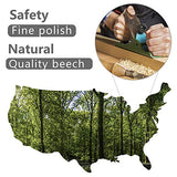 iPlay, iLearn Toddler Wooden Building Block Toys, 72 PCS Kids Natural Wood Stacking Blocks Set Standard Unit, Preschool Kindergarten Montessori Toy, iPlay, iLearn