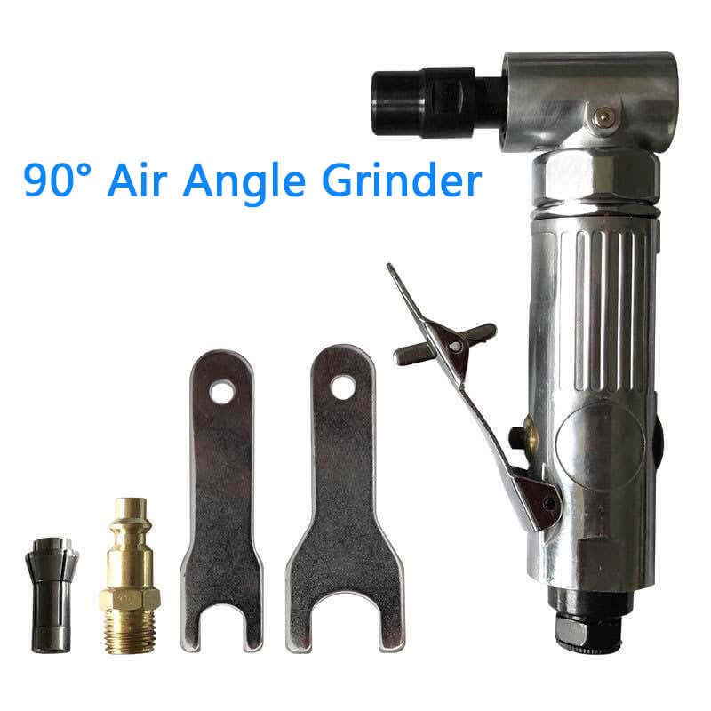 Angle Air Die Grinder,90° Air Angle Grinder,Polished Color Angle Pneumatic Die Grinder,Pneumatic Angle Grinder,Industrial Die Grinder Kit 1/4 inch