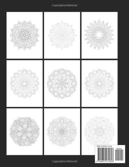 Rock Painting Dotting Mandala Coloring Book: This 120 Pages Rock Painting Dotting Mandala Coloring Book For Kids And Adults Relaxation And Stress ...