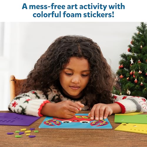 Skillmatics Art Activity - Fun with Foam Underwater Animals, No Mess Sticker Art for Kids, Craft Kits, DIY Activity, Gifts for Boys & Girls Ages 3, Skillmatics