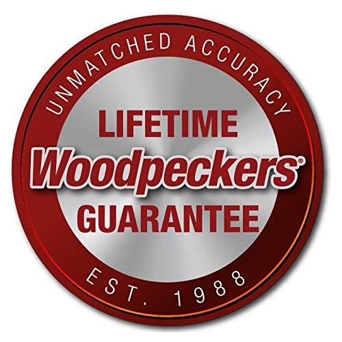 Woodpeckers Mini Square, Small Pocket Wood Working Tool, Check Square on Carpenter Cutting Tools, Premium Precision Woodworking Tools, Red, Aluminum Woodpeckers